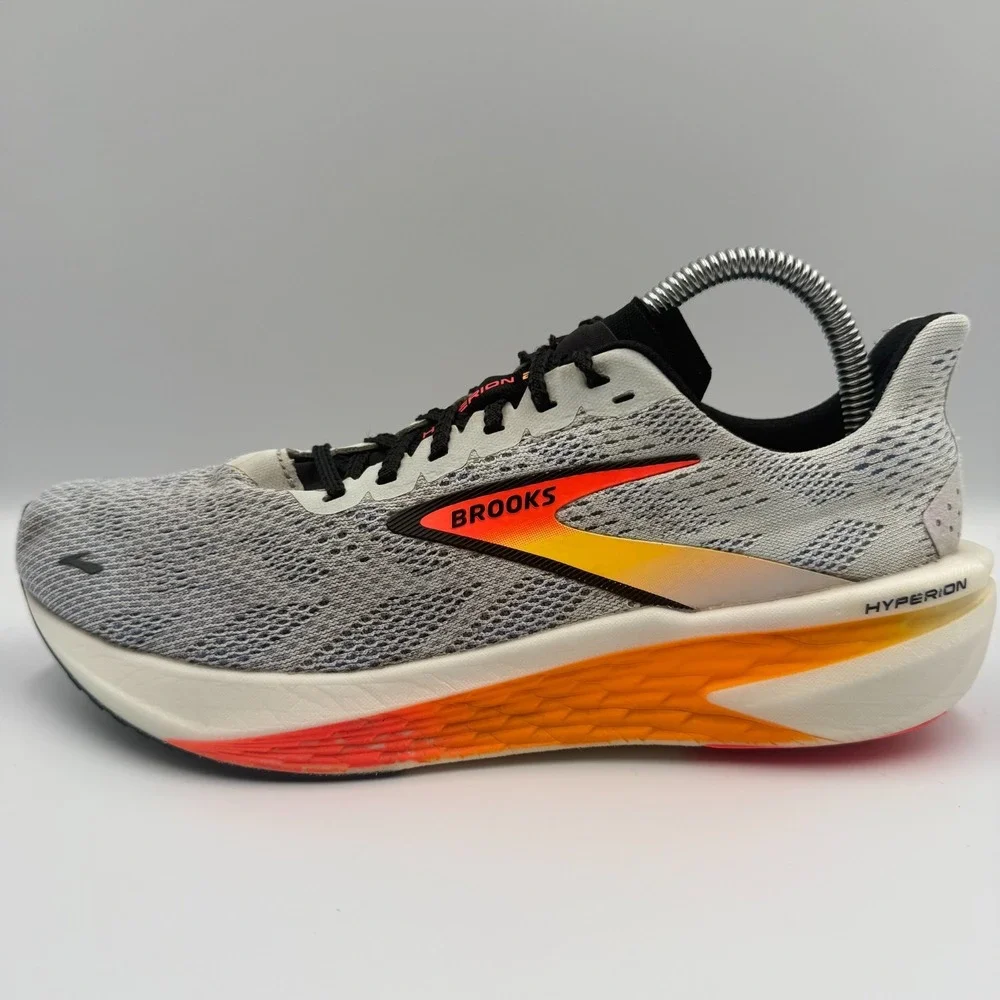 Brooks Hyperion‎ Max 2 Womens Size 9 White Orange Athletic Running Shoes Sneaker